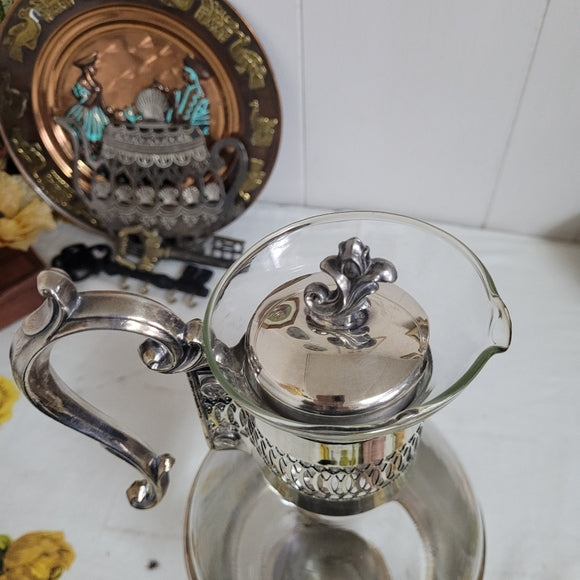 Vintage Silver Plate Coffee Craft with Warmer F. B. Rodgers USA