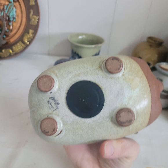 Vintage Gempo Pottery Piggy Bank made in Japan,