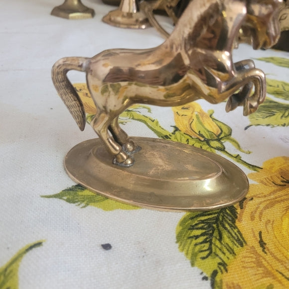 Vintage Brass Horse