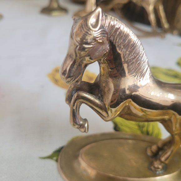 Vintage Brass Horse