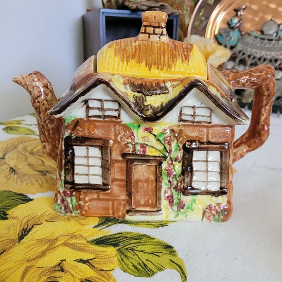 Vintage Cottage Tea Pot England Cottage Ware Price Bros