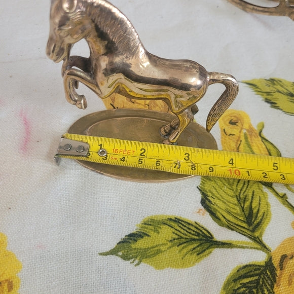 Vintage Brass Horse