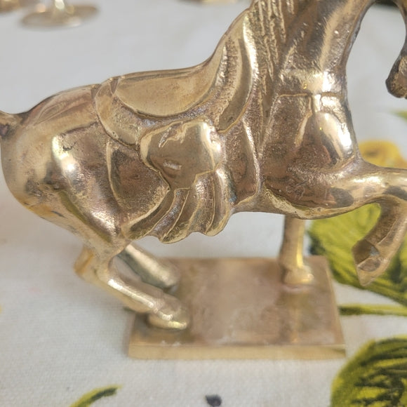 Vintage Brass Horse