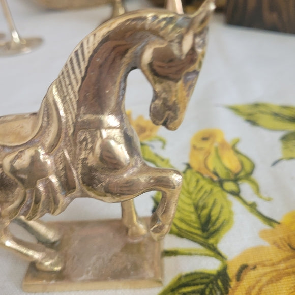 Vintage Brass Horse