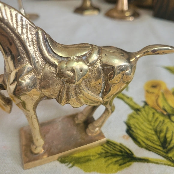 Vintage Brass Horse