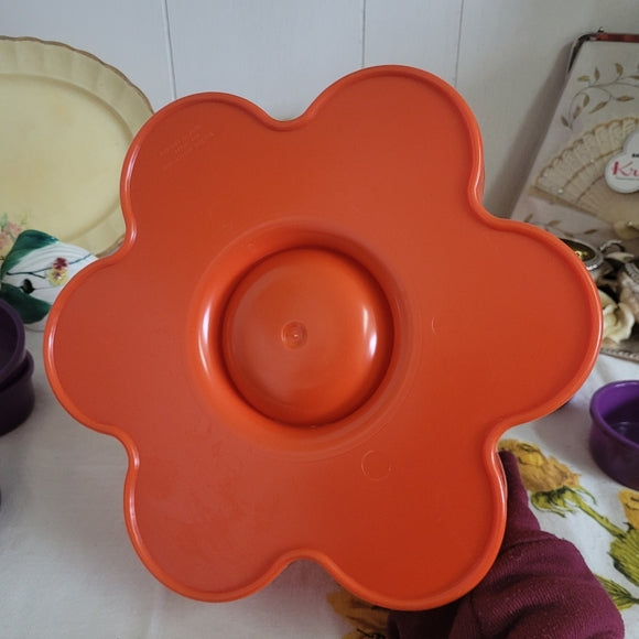 Vintage Party snack set “Better maid” by Dialene, UK Retro Orange Purple