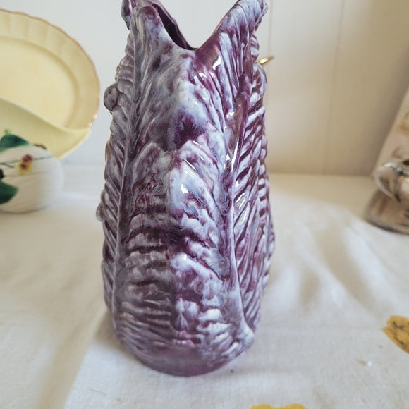 Royal Haeger Fern Vase Purple USA