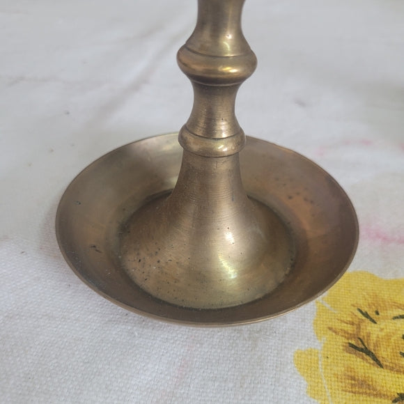 Vintage Brass Candleholders set of 2 marriage