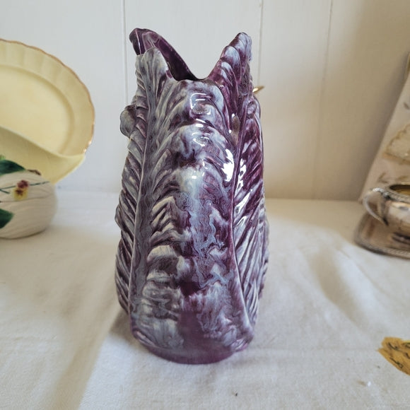 Royal Haeger Fern Vase Purple USA