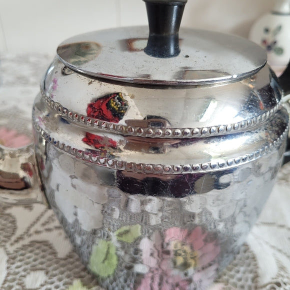 Vintage Chrome Tea Pot made in Canada