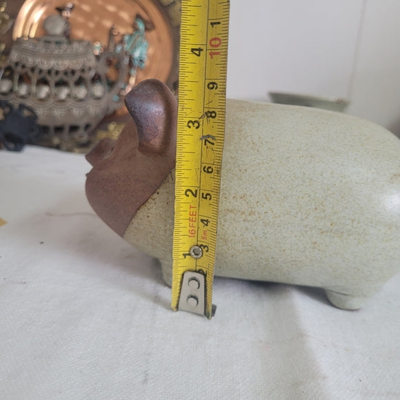 Vintage Gempo Pottery Piggy Bank made in Japan,