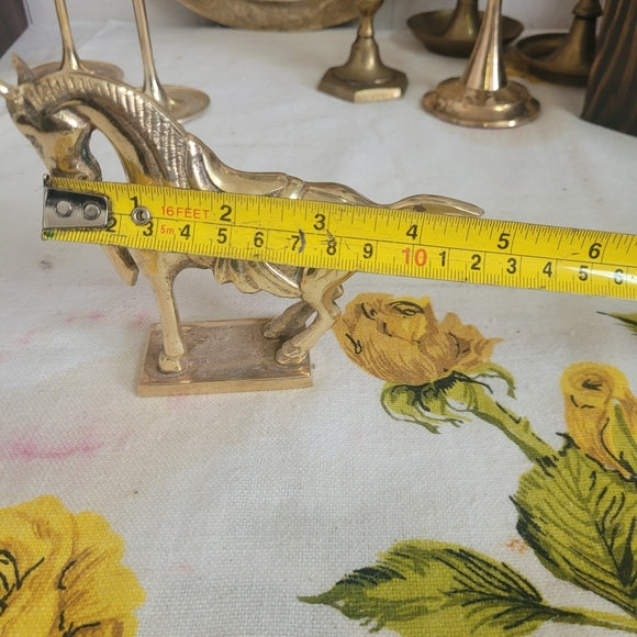 Vintage Brass Horse