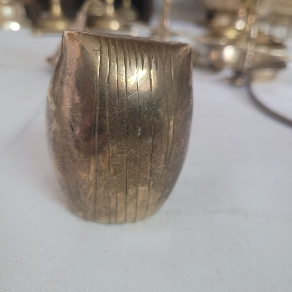 Vintage Brass Owl India