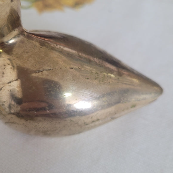 Vintage Brass Duck