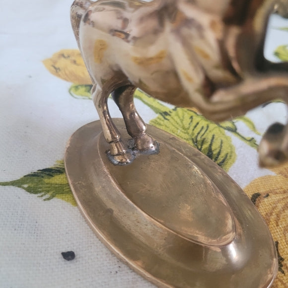 Vintage Brass Horse