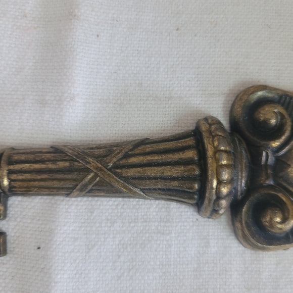 Vintage Brass Skelton Key Bottle Opener Italy