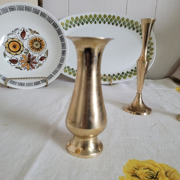 Vintage Brass Vinette set of 3