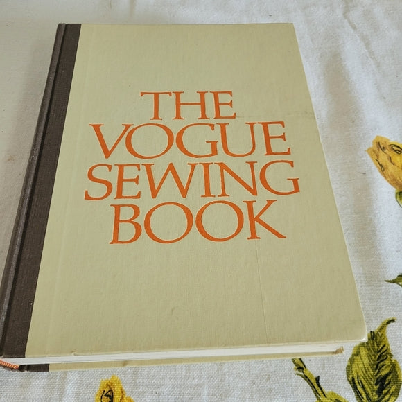 Vintage Vouge Sewing Book 1973 Hard Cover