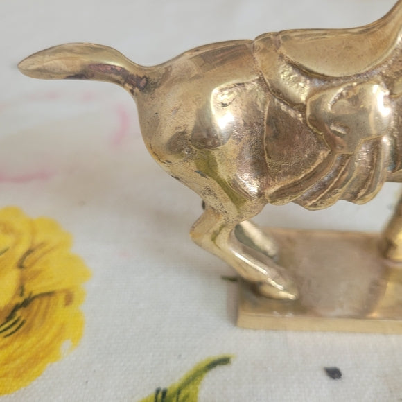 Vintage Brass Horse