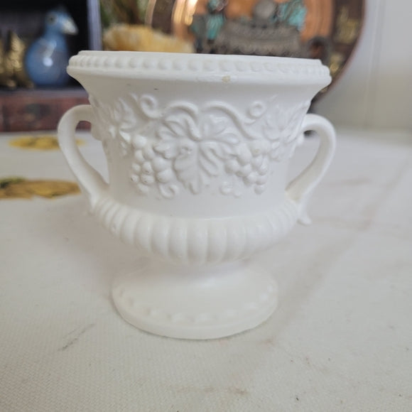 Vintage Miniature Urn Bisque Japan